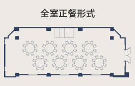 全室正餐形式